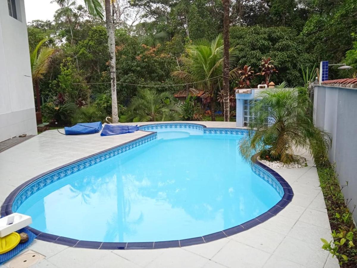 Linda Casa Com Lazer A 500M Da Praia Guaratuba Sp Bertioga Bagian luar foto