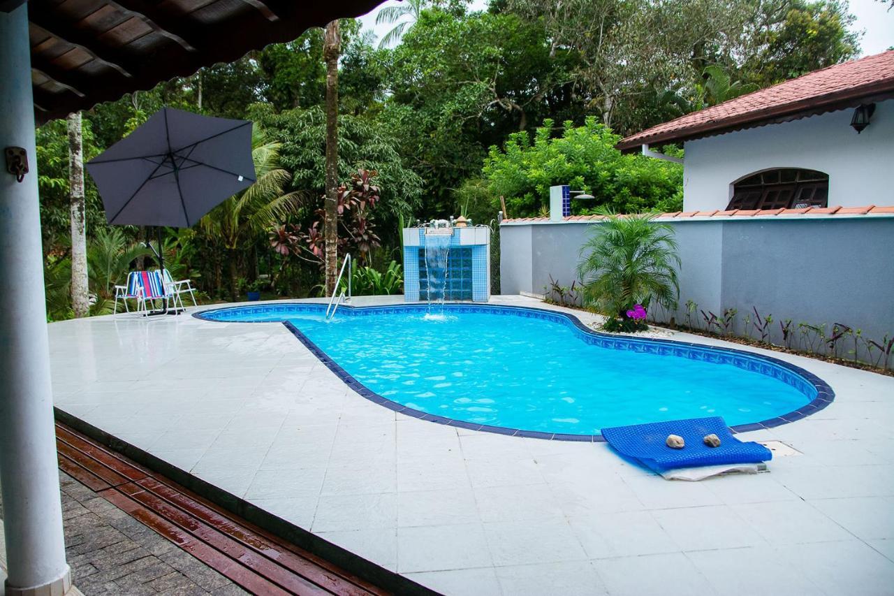 Linda Casa Com Lazer A 500M Da Praia Guaratuba Sp Bertioga Bagian luar foto